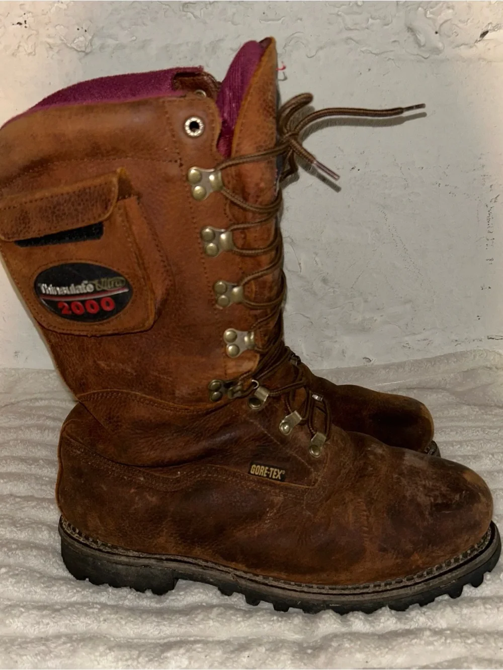 Mens Georgia Sport & Trail Work Boots Gore Tex  Mock Toe Thinsulate 2000 SZ 10.5